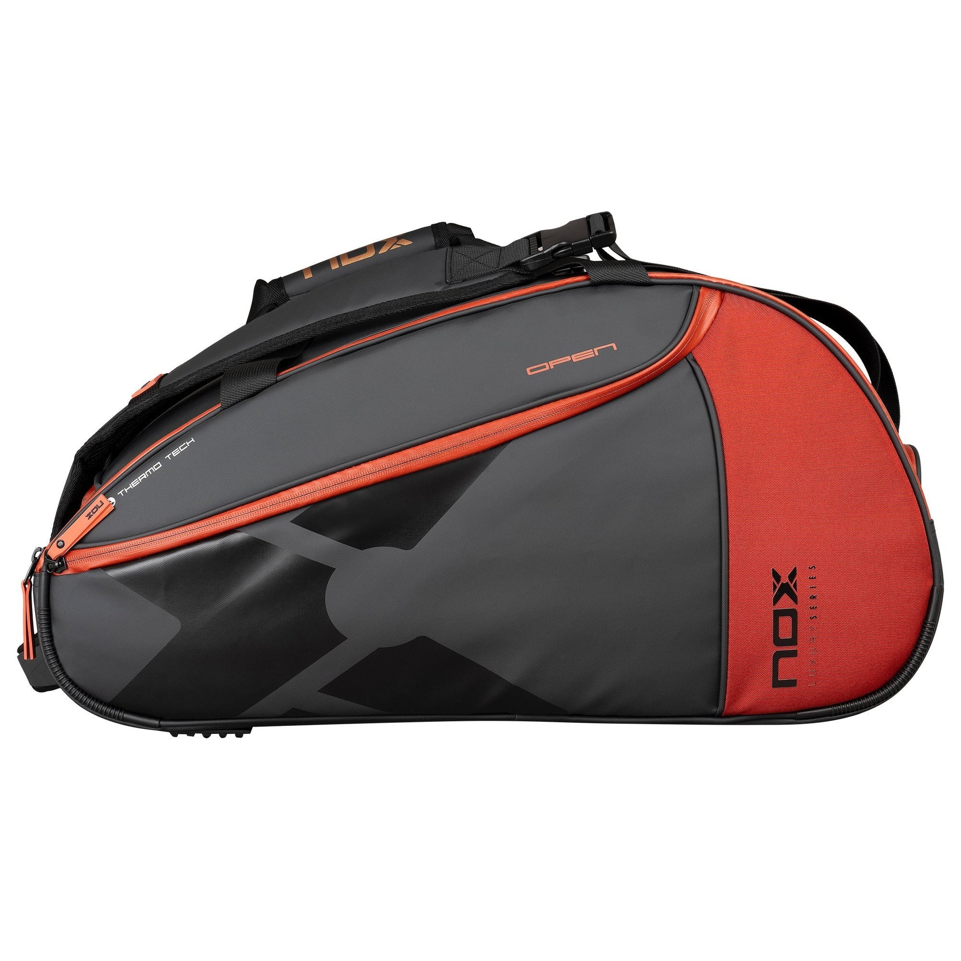 Bolso Paletero Nox Open Series Negro/Rojo