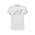 Polera Babolat Aero Cotton Tee Blanca