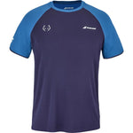 Polera Babolat Crew Neck Tee Juan Lebron Azul