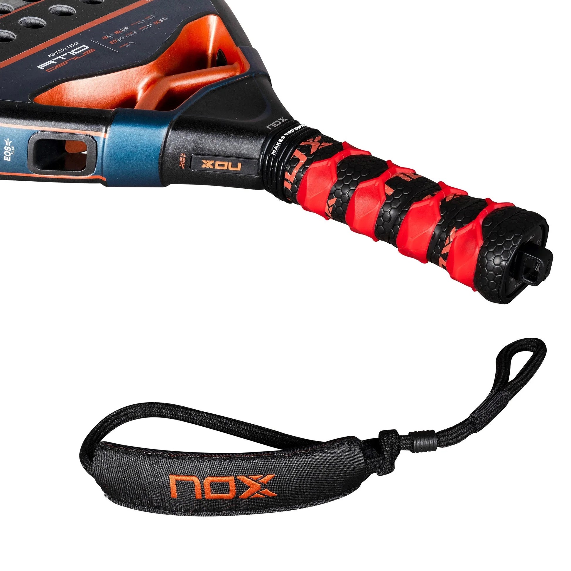 Pala de Padel Nox AT10 Genius Attack 18K Alum by Agustin Tapia 2025