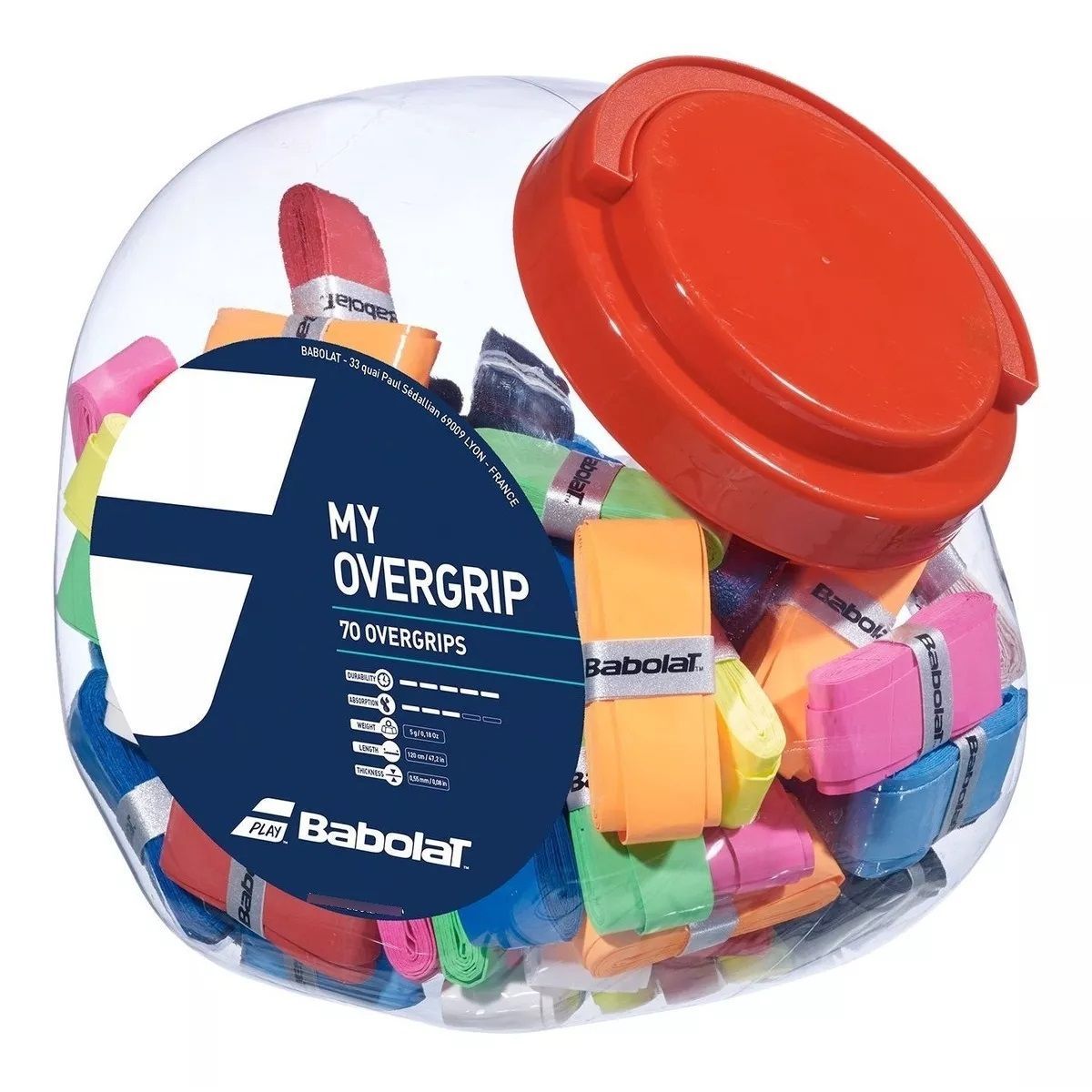 Overgrip Babolat My Overgrip Multicolor X70