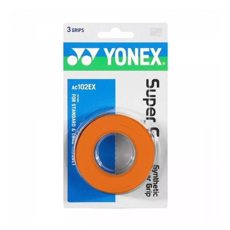 Overgrip Yonex Super Grap Naranjo X3