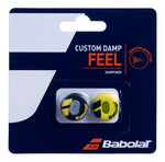 Antivibrador Babolat Custom Damp Negro/Amarillo X2