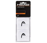Muñequera Head 2.5'' Blanco X2