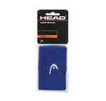 Muñequera Head Larga Azul X2