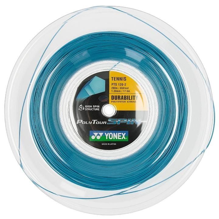 Rollo de Cuerda Yonex Poly Tour Spin 1.25 - 200m