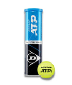 9 Tarros de Pelotas de Tenis Dunlop ATP X4