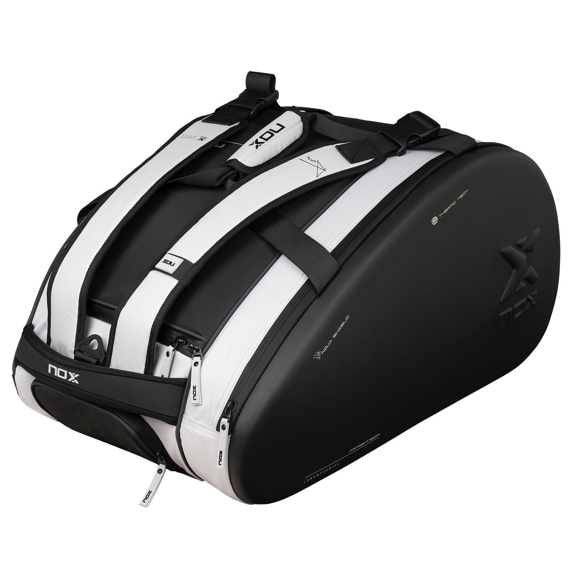 Bolso Paletero Nox Luxury Master Series Blanco/Negro