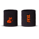 Muñequera Tilki Corta Pro Terry Gris X2