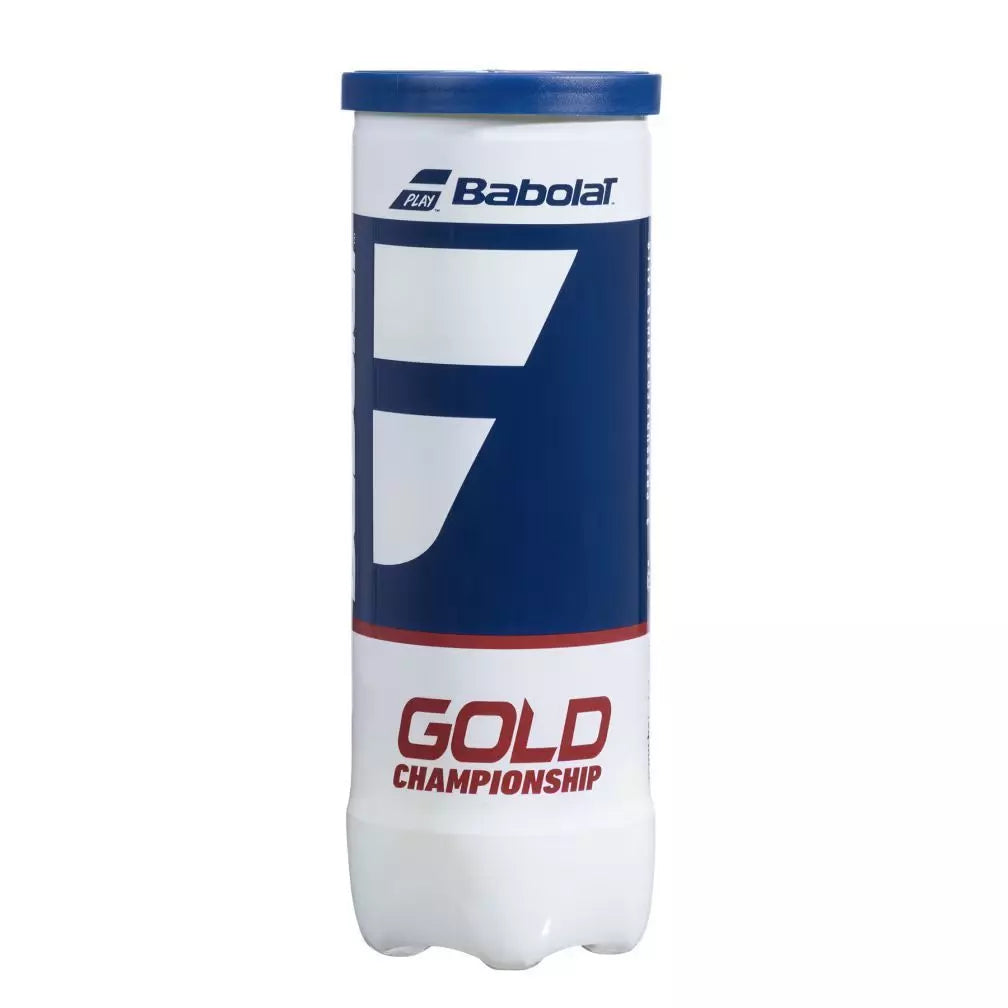 Tarro de Pelotas de Tenis Babolat Gold Championship X3
