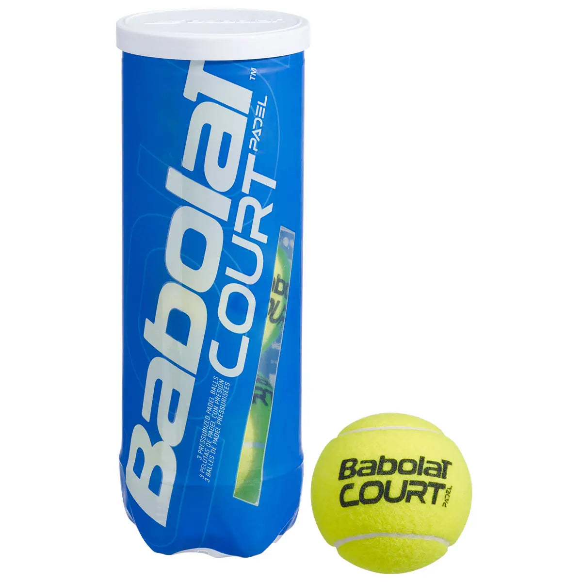 Caja de Pelotas Babolat Court Padel X3 - 24 Tarros