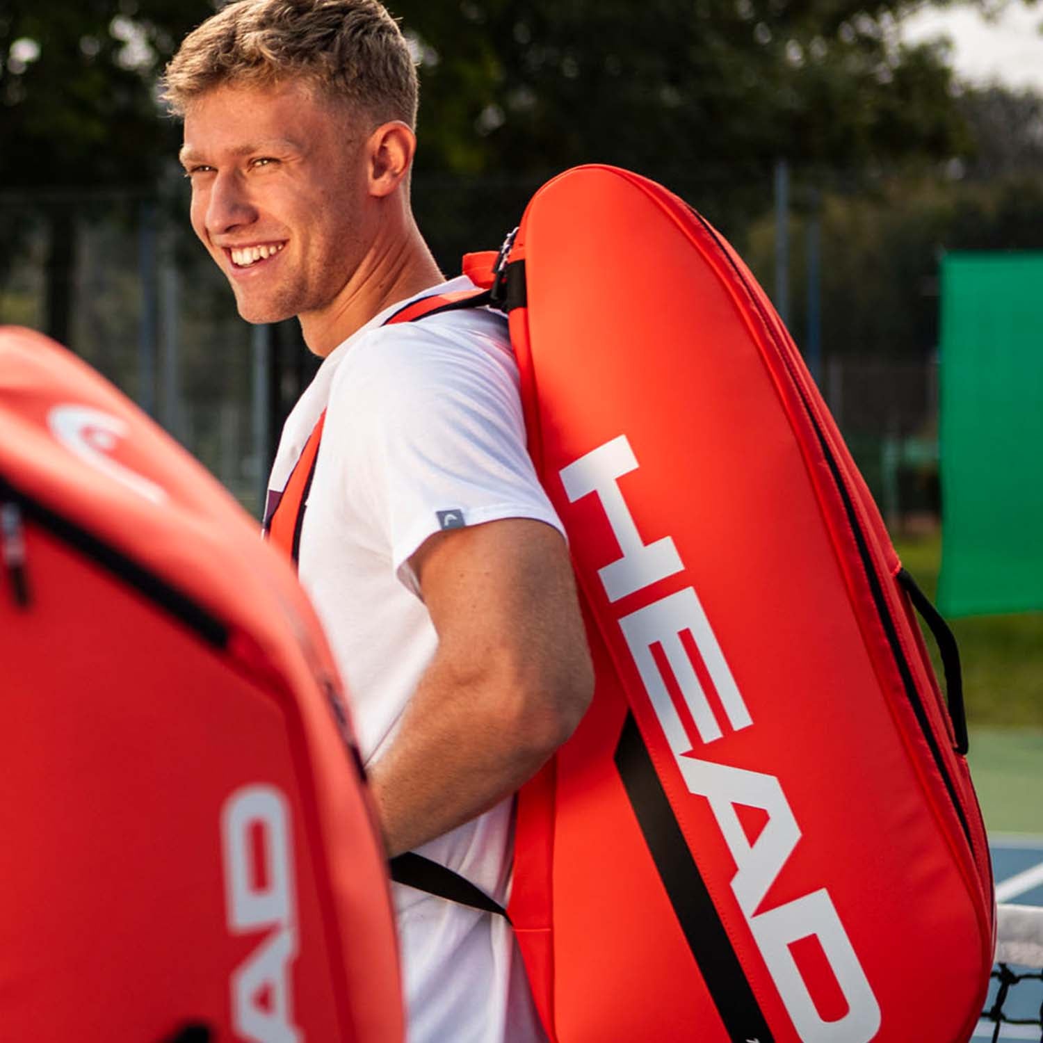Bolso Tenis Head Tour Racquet Bag XL Naranjo