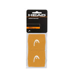 Muñequera Head 2.5'' Amarilla X2