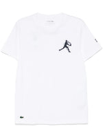 Polera Lacoste Novak Djokovic Blanca