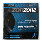 Cuerda Zons Polymo Hexplosion Negra 1.23 - 12m