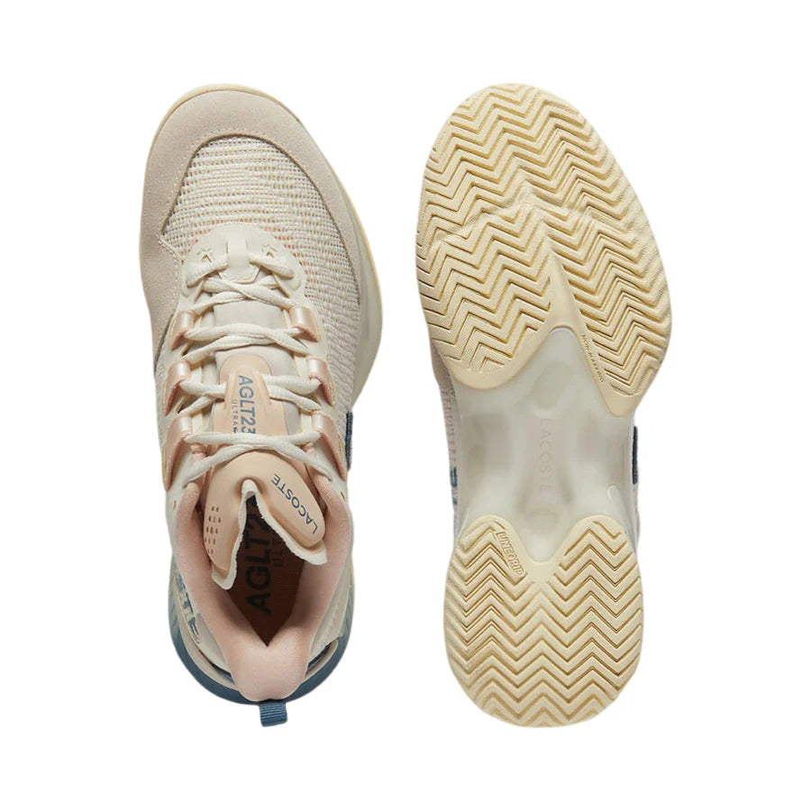 Zapatilla Lacoste AG LT23 Ultra Blanco/Rosado