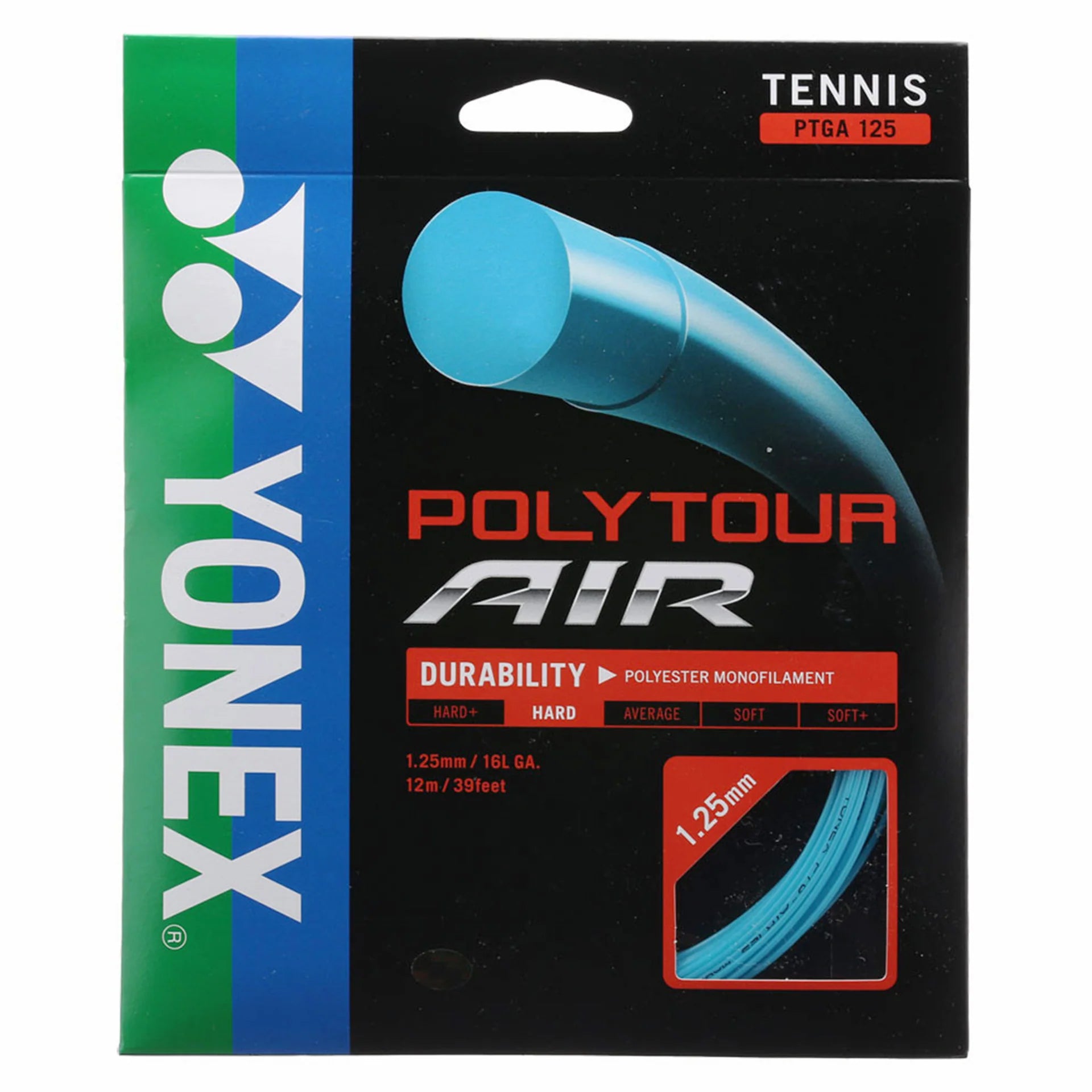 Cuerda Yonex Poly Tour Air Celeste 1.25 - 12m