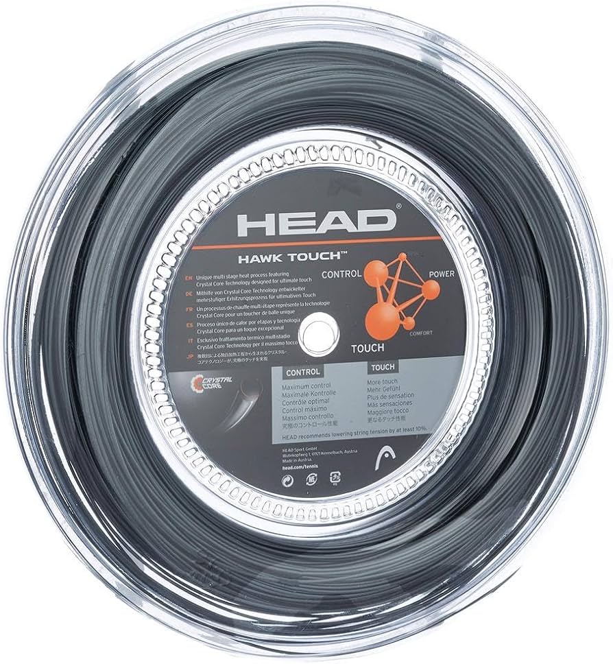 Rollo de Cuerda Head Hawk Touch Negro 1.30m - 200m