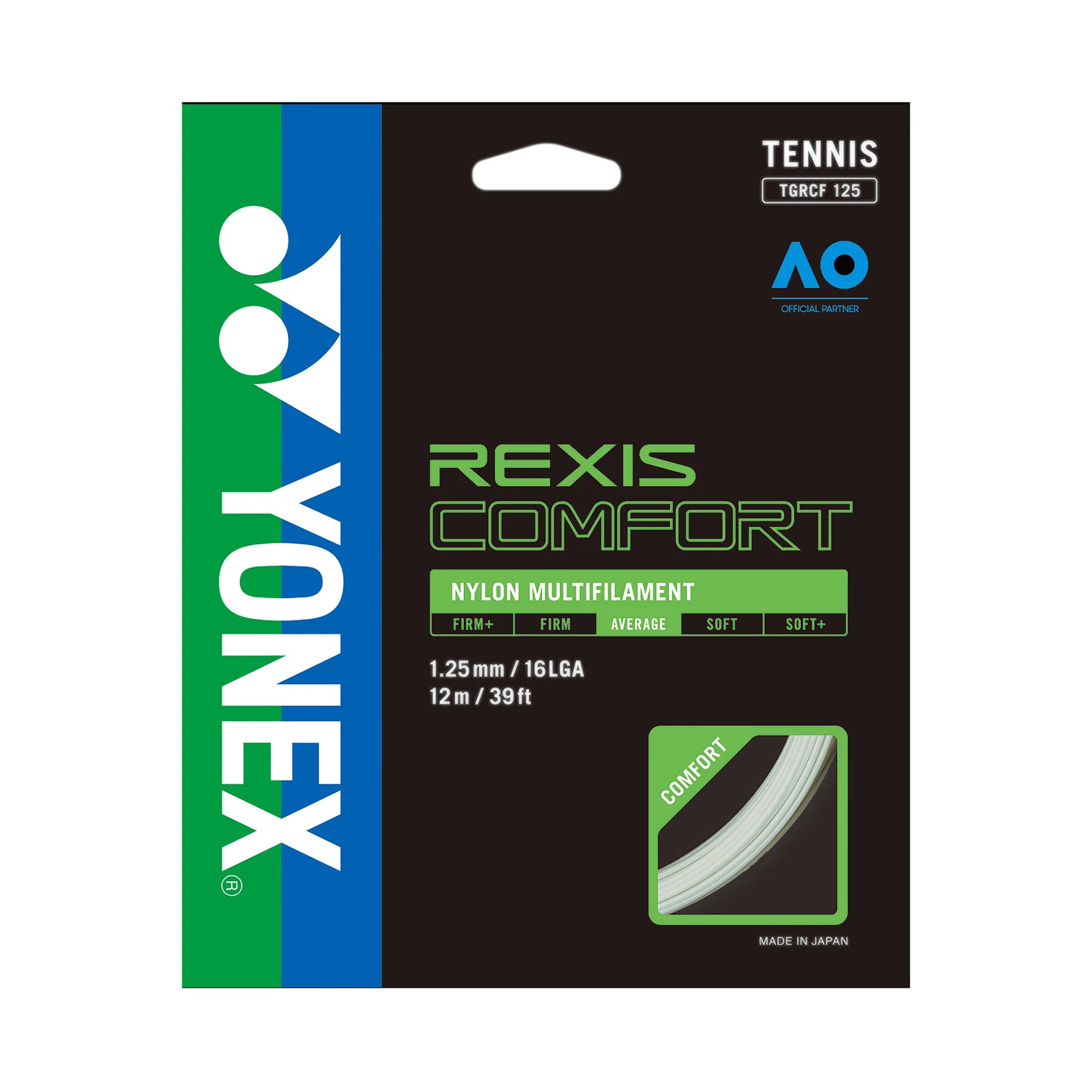 Cuerda Yonex Rexis Comfort 1.25 - 12m