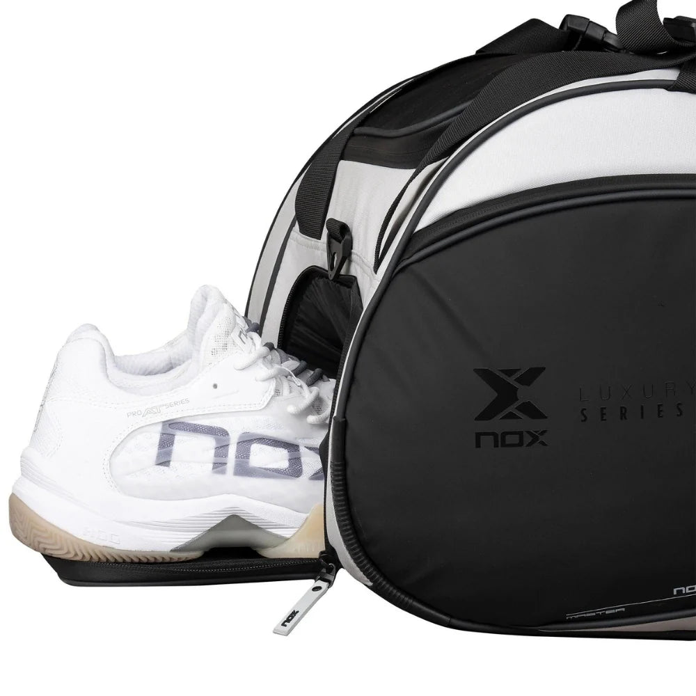 Bolso Paletero Nox Luxury Master Series Blanco/Negro