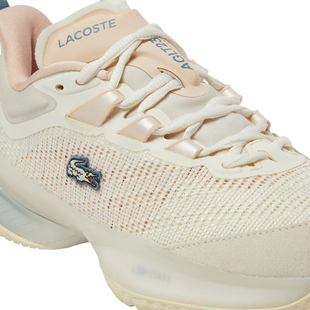 Zapatilla Lacoste AG LT23 Ultra Blanco/Rosado