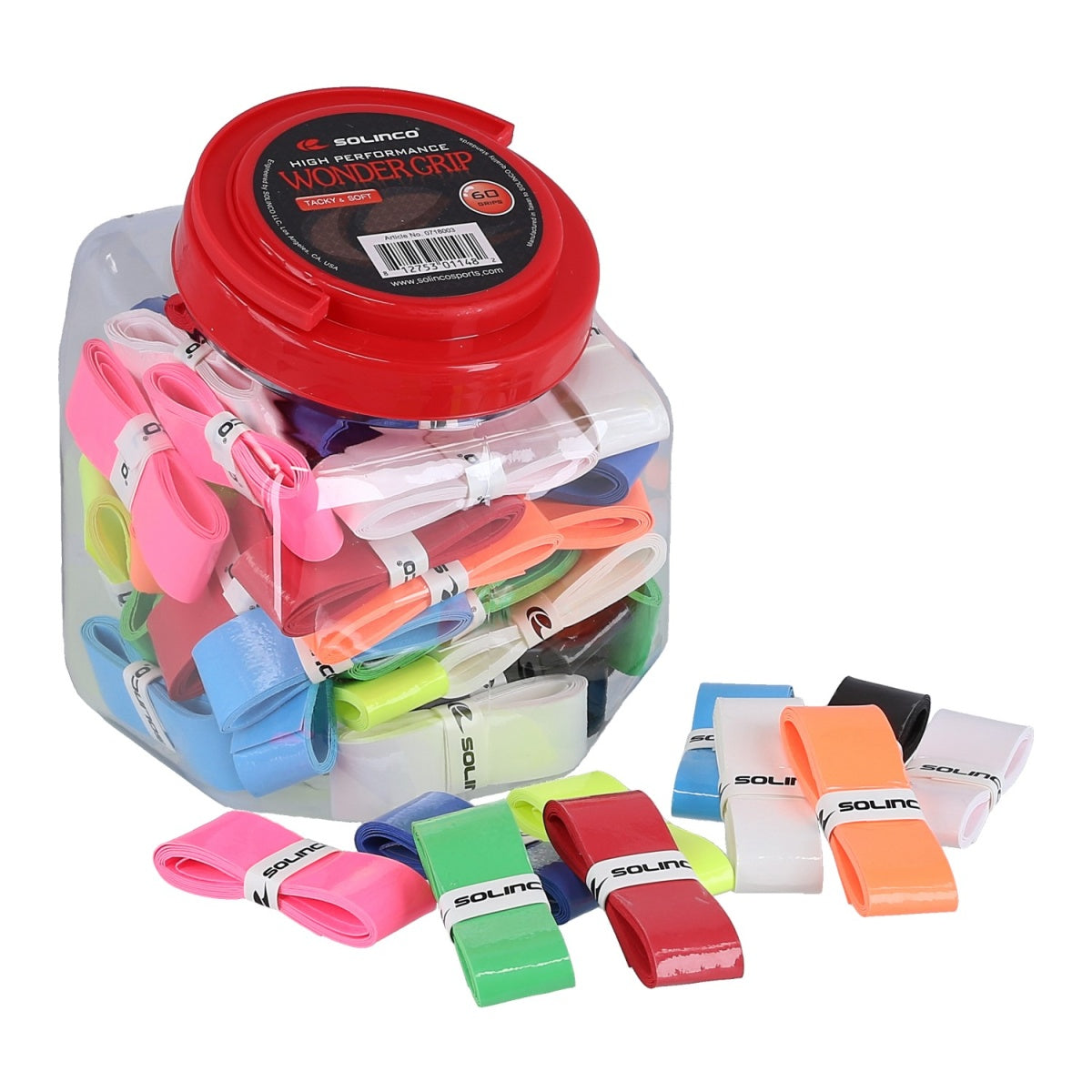 Overgrip Solinco Wonder Grip Mix Colores X60