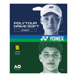 Cuerda Yonex Poly Tour Drive Soft Amarillo 1.25 - 12m