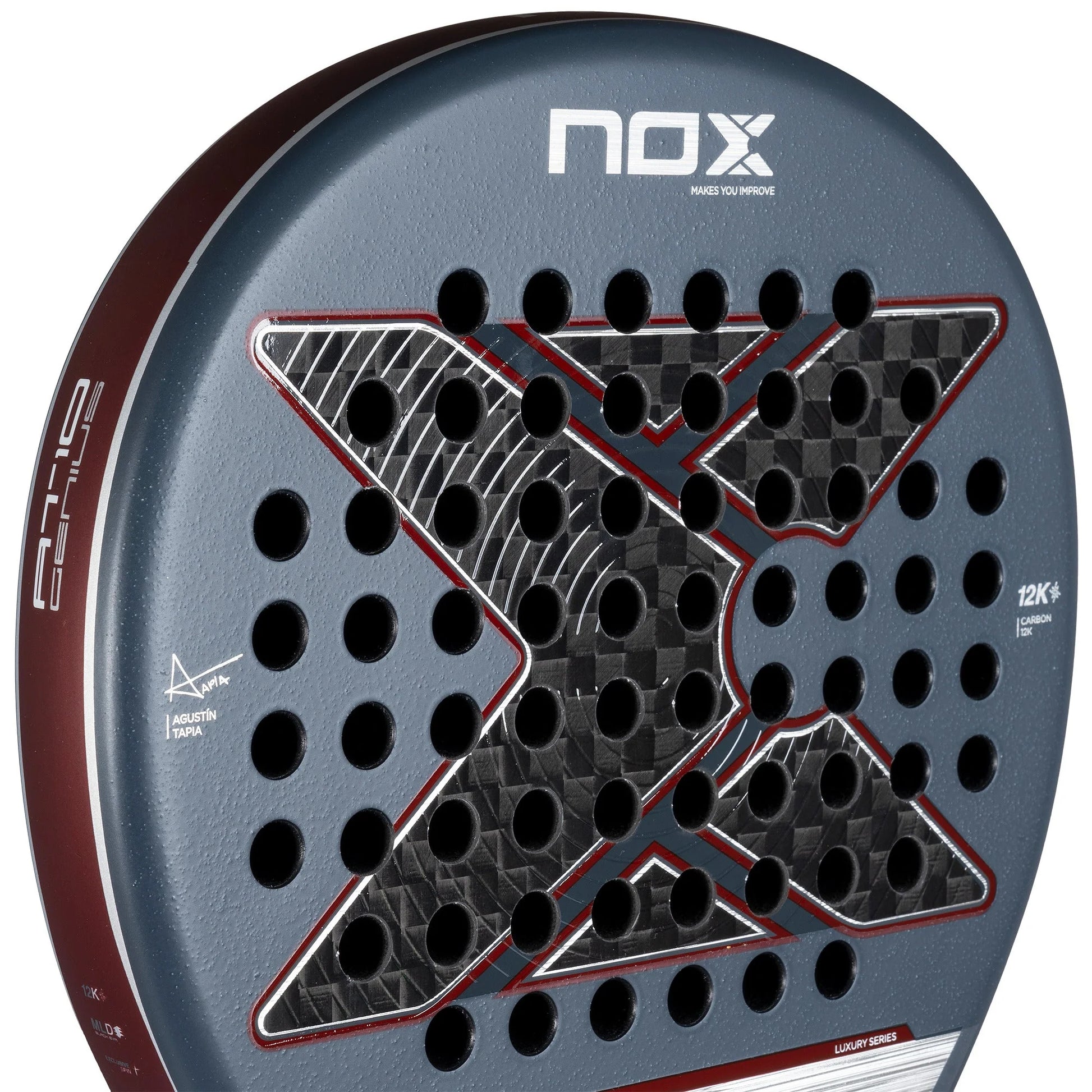 Pala de Padel Nox AT10 Genius 12K by Agustin Tapia 2025