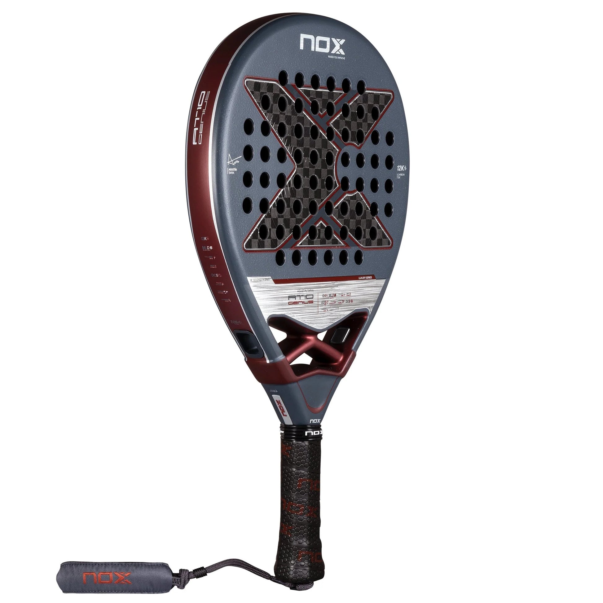 Pala de Padel Nox AT10 Genius 12K by Agustin Tapia 2025