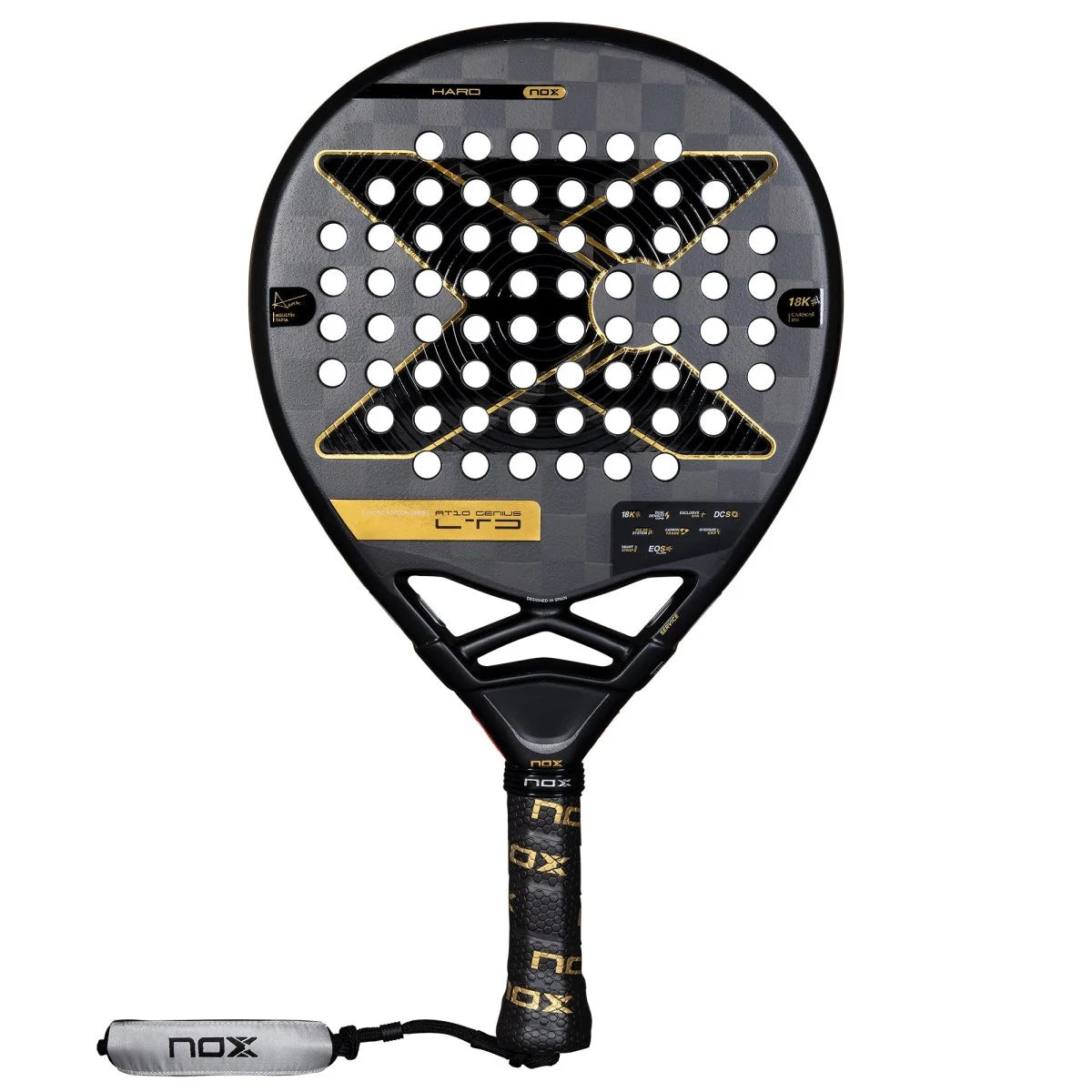 Pack Pala de Padel Nox AT10 Genius Limited Edition 2025