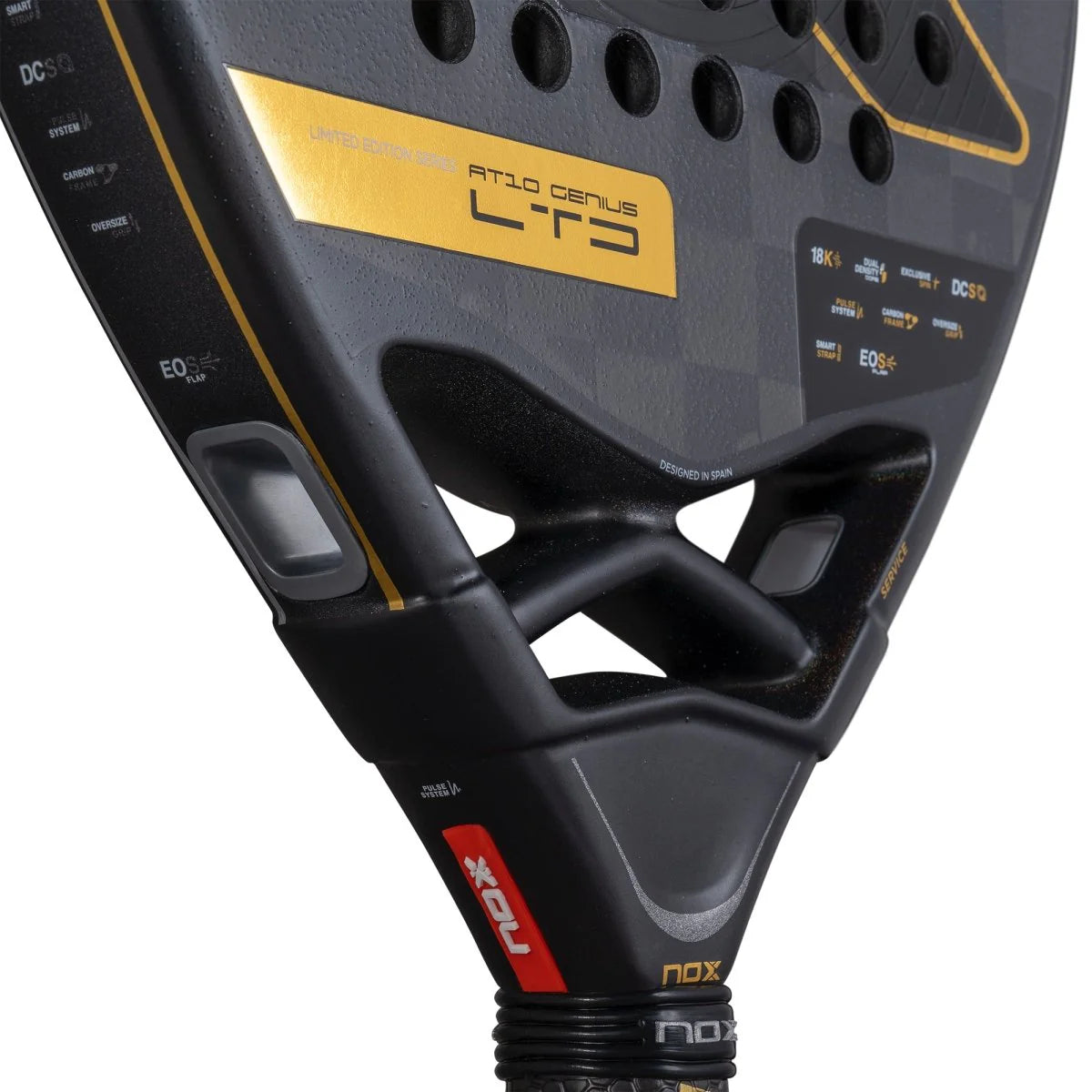 Pack Pala de Padel Nox AT10 Genius Limited Edition 2025