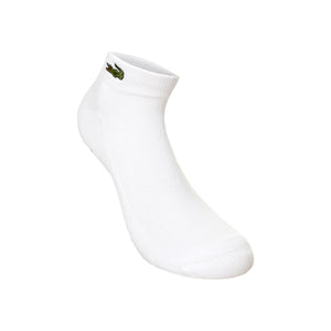 Calcetin Lacoste Sport Corto Blanco