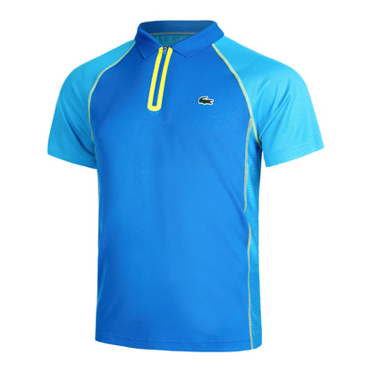 Polera Lacoste Polo Ultra Dry Azul/Amarillo