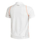 Polera Lacoste Polo Sport Blanca/Naranja