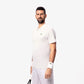 Polera Lacoste Polo Novak Djokovic Ultra Dry Blanca
