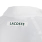 Polera Lacoste Polo Novak Djokovic Ultra Dry Blanca