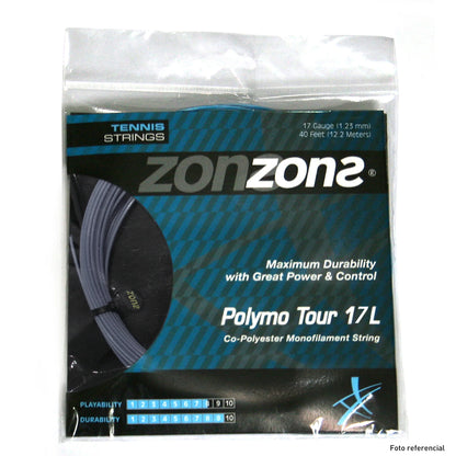 Cuerda Zons Polymo Tour Gris 1.23 - 12m