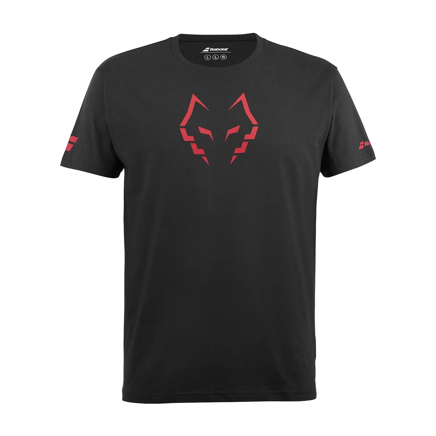 Polera Babolat Padel Cotton Juan Lebron Negra