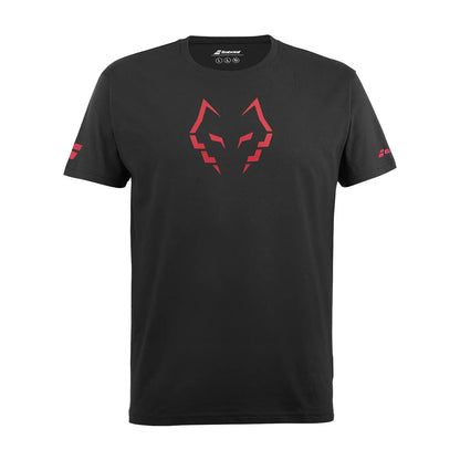 Polera Babolat Padel Cotton Juan Lebron Negra