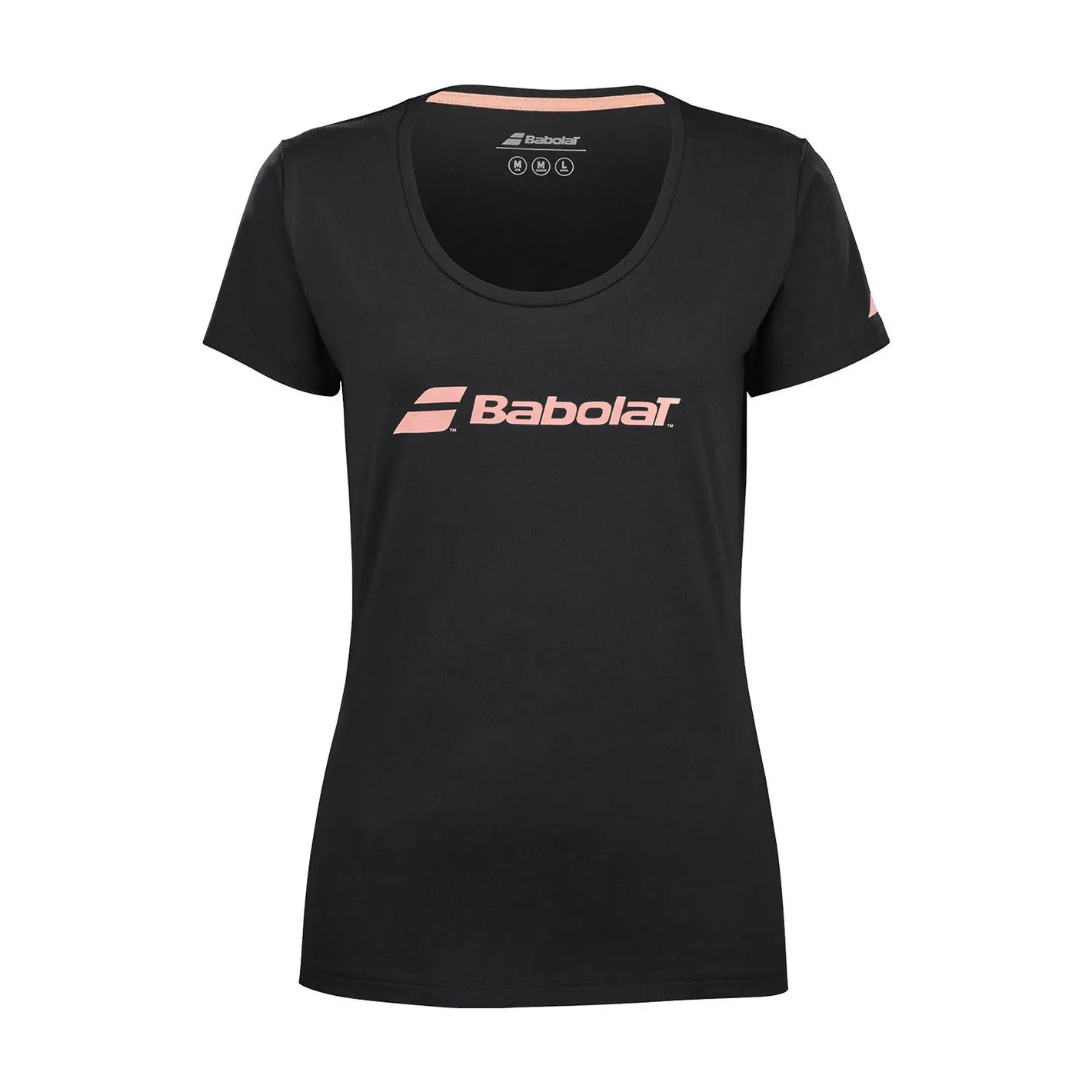 Polera Babolat Exercise Tee Women Negra