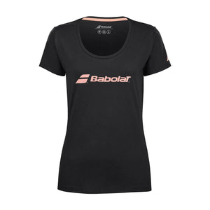 Polera Babolat Exercise Tee Women Negra