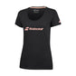 Polera Babolat Exercise Tee Women Negra
