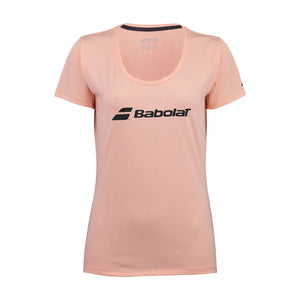 Polera Babolat Exercise Tee Women Rosa