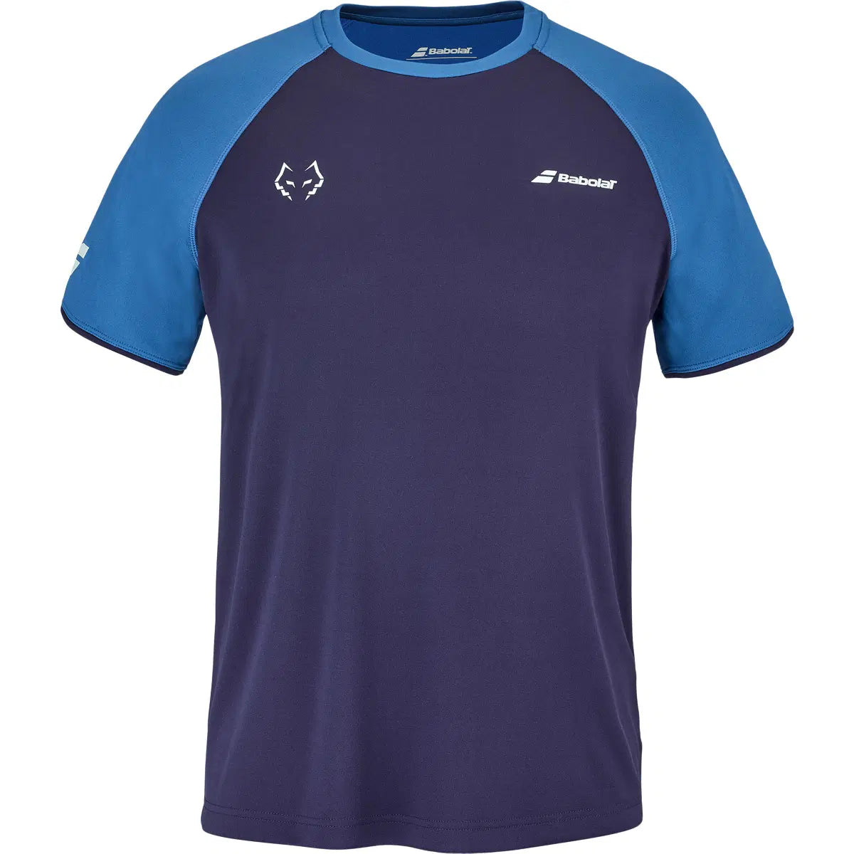 Polera Babolat Crew Neck Tee Juan Lebron Azul