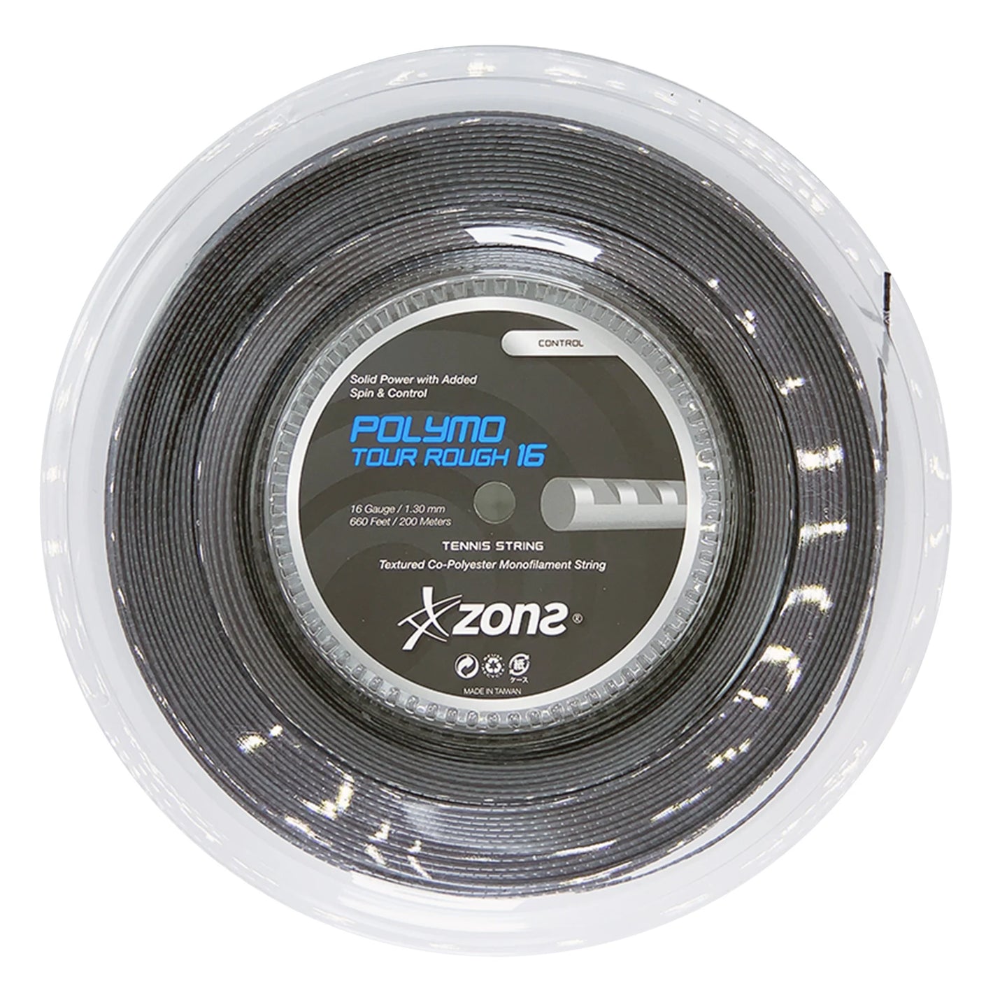 Rollo de Cuerda Zons Polymo Tour Rough Gris 1.30 - 200m