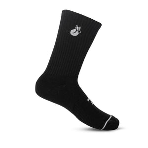 Calcetin Tilki Comfort Negro/Rosa Pack X3