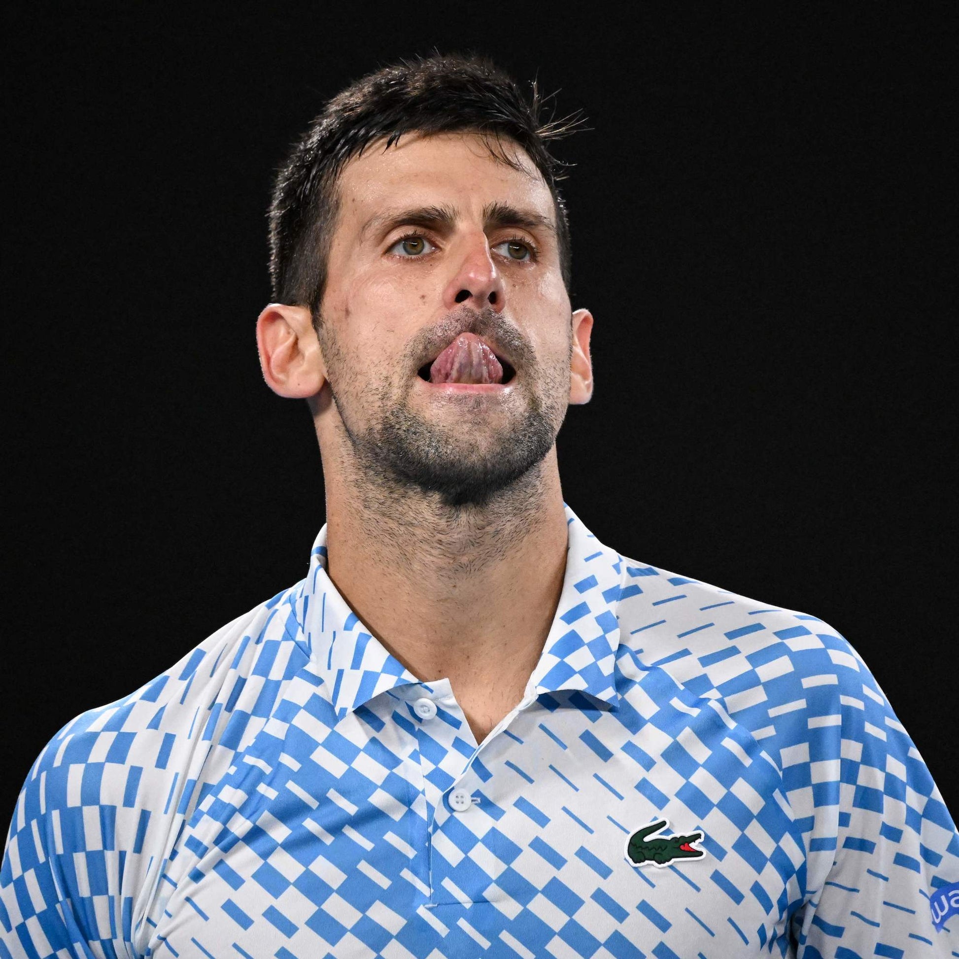 Polera Lacoste Polo Novak Djokovic Blanca