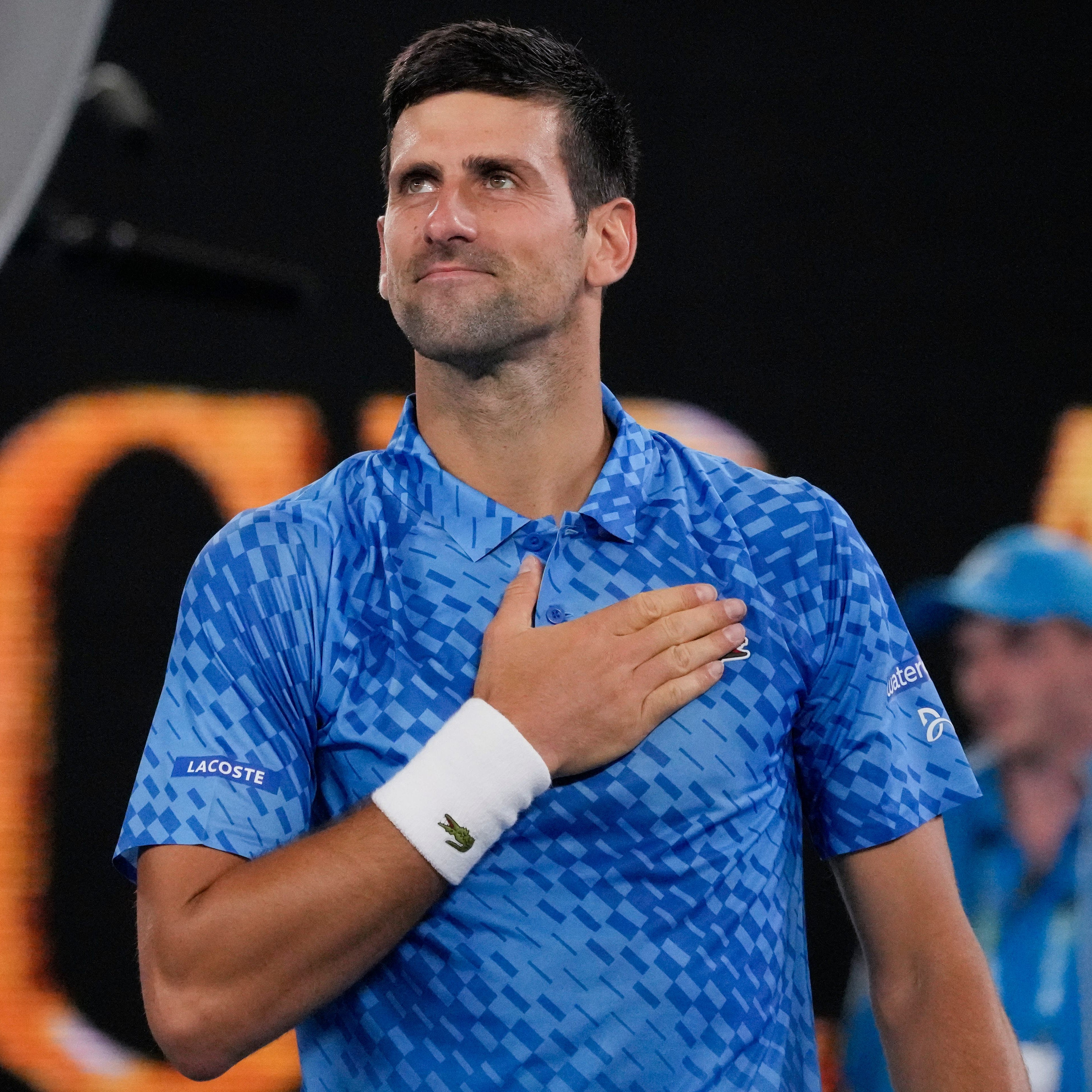 Polera Lacoste Polo Novak Djokovic Azul