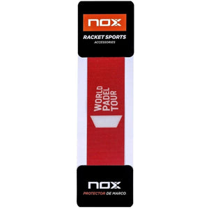 Protector Pala Nox WPT Rojo Logo Blanco