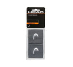 Muñequera Head 2.5'' Gris X2